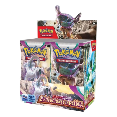 Booster Box Pokémon Evoluciones en Paldea, caja de 36 sobres